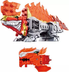 Power Rangers Dino Fury Ryusoulger DX Dime Volcano Dimetro Blazing Megazord Used