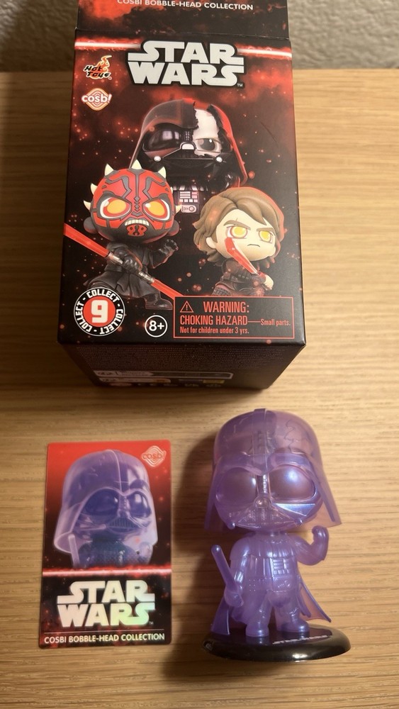 Star Wars Hot Toys Cosbi Dark Side Blind Box – Mystery Darth Vader Figure