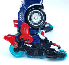 Metal Cardbot S FLASHVECTOR Race Car Transformer Robot Toy