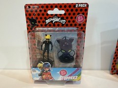 Miraculous Toppeez Figures Lot Of 2 – NEW – Cat Noir – Lady Big