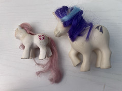 MLP My Little Pony G1 Lot of 4 — 3 Babies, One Adult Unicorn TLC