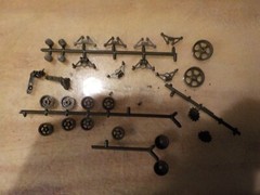 Revell 1956 Army Combat Team Gift Set-mostly complete w bonus stuff!!