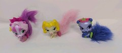 LOT of 10 Disney Princess Palace Pets Furry Tail Glitzy Glitter Plus Accessories
