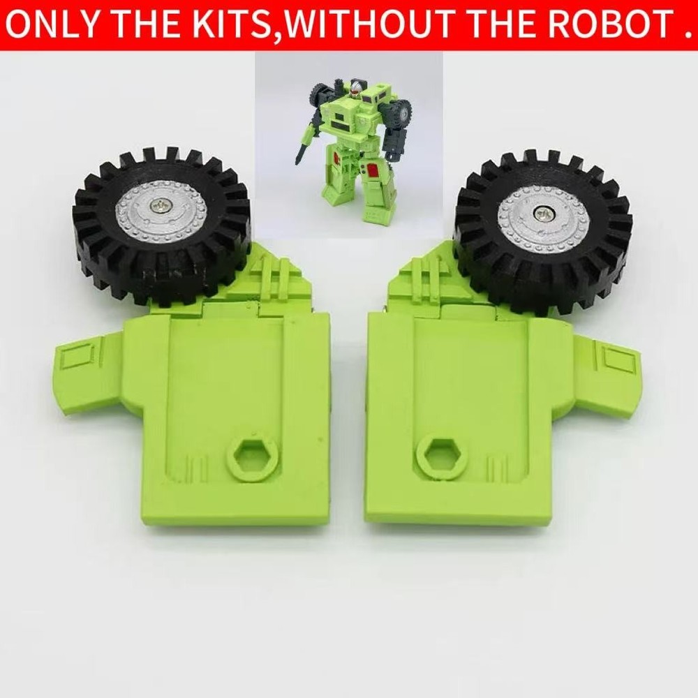 Folding Rear Wheels Upgrade Kit for SS86 Long Haul Devastator 3D Printed Parts
