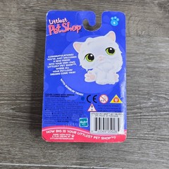 Hasbro Littlest Pet Shop 50012 Persian Cat Figure Bobble Head Mirror 2004 NIB