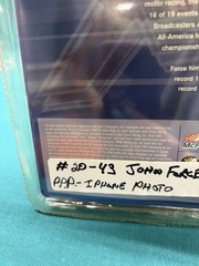 NEW McFarlane Toys John Force 2004 Series 3 Action Figure Autographed + Photo