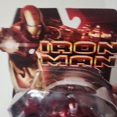 IRON MAN 3 RED & SILVER ARMOR TARGET ONLY 2008 MARVEL 6” Figure Limited Edition