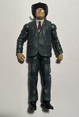 WWE MATTEL JIM ROSS ELITE BUILD A ACTION FIGURE BEST OF PPV RARE AEW w/ GLASSES