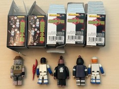 Medicom Toy Kubrick 100% Battlefield Baseball Action Figures 2002 Japanese Set