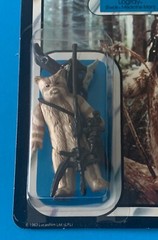 STAR WARS KENNER 1983 LOGRAY EWOK MEDICINE MAN 65 BACK PALITOY