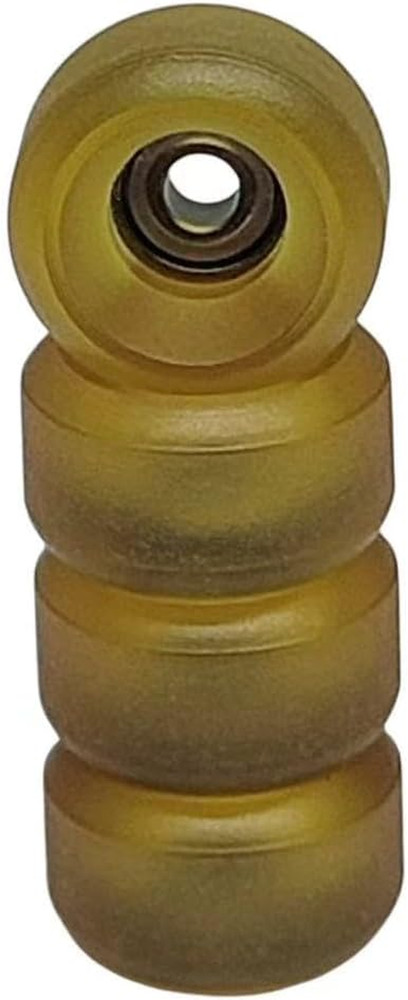 75D Urethane Pro Fingerboard Wheels Clear Amber Bearing Wheel Handmade Polyureth