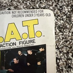1976 LJN SWAT Mccabe Sealed on Card Action Figure S.W.A.T RARE VINTAGE