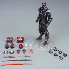 Amazing Yamaguchi Revoltech Arkham Knight Batman Action Figure Collection Model