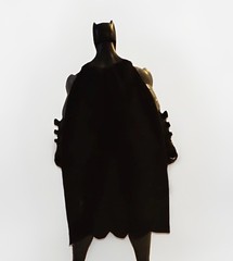 Mattel Batman Action Figure 2015 DC Comics Gray Black Yellow Cape 12 Inch
