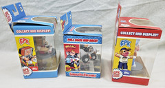 LOT OF 3 GARBAGE PAIL KIDS GEEKY GARY, GRAFFITI PETEY & JOE BLOW COLLECTABLE
