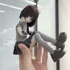 X11 Girl Don’t Touch My Neat Bang Series Blind Box Confirmed Action Figures BJD
