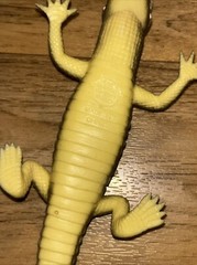 Alligator Crocodile Plastic Rubber Figure Fun Stuff Inc. 12″ Long