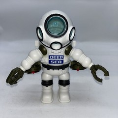 Deep Sea Adventure toy White Diving Diver Suit (fits 4 inch figure) 6.5 inches