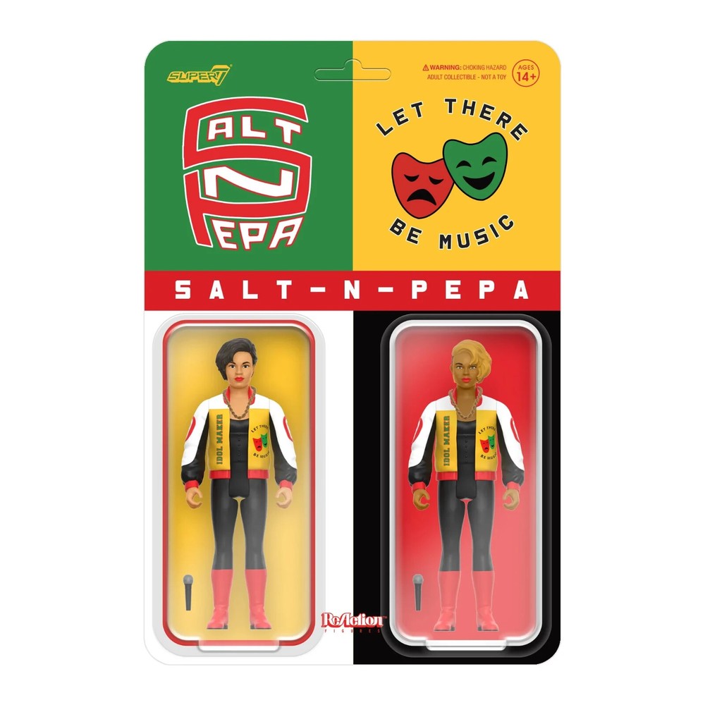 Salt N Pepa – Let There Be Music – Reaction Figures – Super7 – 2 pack