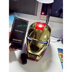 Iron Man 1:1 MK5 Jarvis Deformable Voice Control Wearable Helmet Christmas Mask-