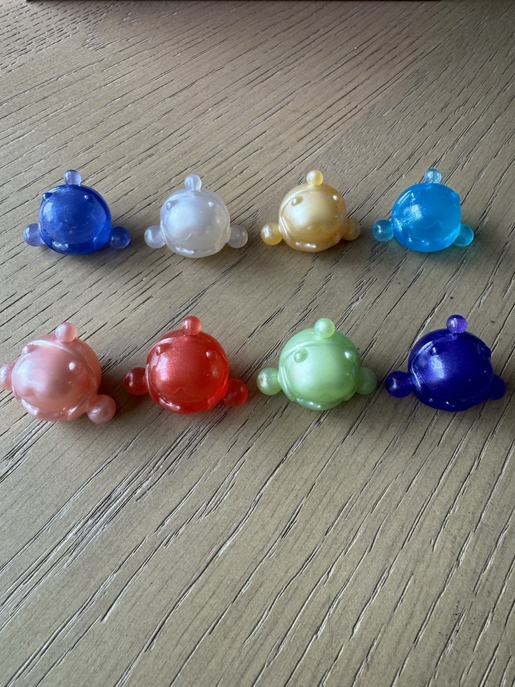 Lot Of 8 Different Skull Panda Gashapon Authentic Pop Bean Gumballs