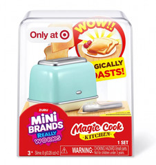 Mini Brands Really Works Magic Cook Kitchen RARE TARGET TOASTER – NEW & SEALED