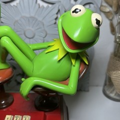 Vintage Kermit the Frog 1983 Telephone Rare Jim Henson Landline UNTESTED
