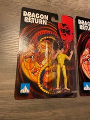 Lot of 3 Bruce Lee Dragon Return MOC Action Figures