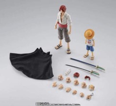 S.H. Figuarts One Piece Shanks and Monkey D. Luffy (Childhood) Action Figure