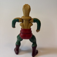 Vintage 1986 Masters Of The Universe MOTU KING HISS Complete He-Man Snake Men
