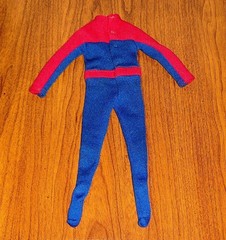 VINTAGE – 1967-68 – IDEAL – 12″ – CAPTAIN ACTION – SPIDER-MAN – UNIFORM – C7/8
