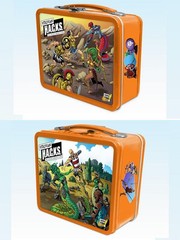 Boss Fight Studio Vitruvian H.A.C.K.S. Leonidas Version 2 Figure & Lunchbox New