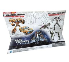 Transformers Prime Robots in Disguise Bumblebee vs Starscream Boxed Set + DVD