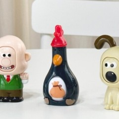 1pc Random Blind Box Wallace & Gromit McGraw Face Changing Figure Official Rare