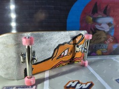 Hand Engraved Charizard 34*100mm Pro Fingerboard Deck (DECK ONLY)
