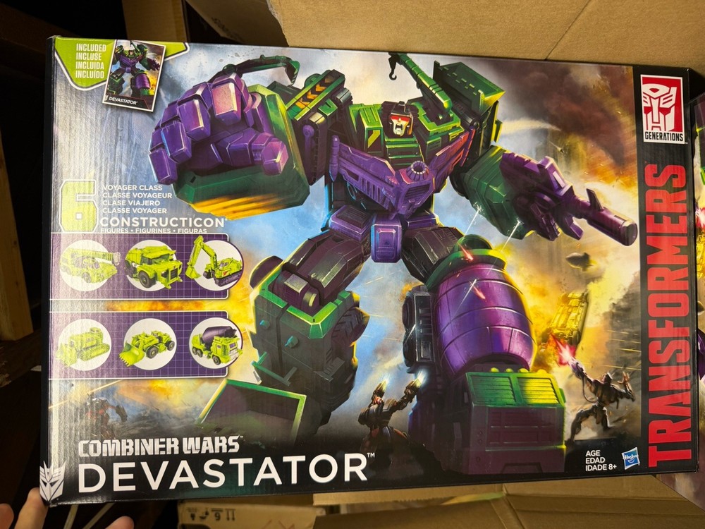 NEW! SEALED! Transformers Generations Combiner Wars Devastator Figure Set