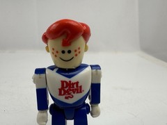 Vintage 3 Inch Dirt Devil Action Figure Mascot Boy Man toy Rare