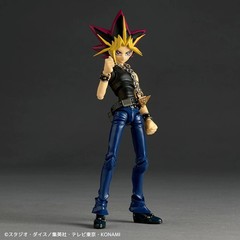 Kaiyodo Revoltech Yami Yugi -Yu-Gi-Oh! Duel Monsters- with Bonus Parts New