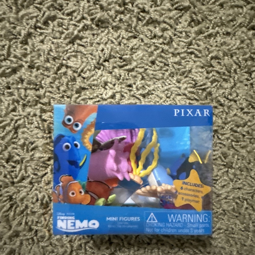 NEW, DISNEY PIXAR FINDING NEMO MINI FIGURES, CRITTER CRATE BY CULTUREFLY