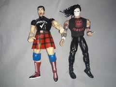 WCW ToyBiz VAMPIRO Figure TNT T-Shirts ‘N Tattoos 2000 & Roddy Piper Figure #JVS