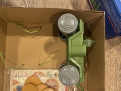 TEENAGE MUTANT NINJA TURTLES REISSUE PIZZA THROWER PLAYMATES VEHICLE – SEE DESC