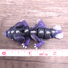 Dragon Hatchling – Choose Color – 3D Printed Flexi Fidget Desk Pet