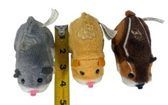 Zhu Zhu Pets Hamster Lot Of 5 Pookie Num Num8 Sergeant Serge Nugget Nutters 4in