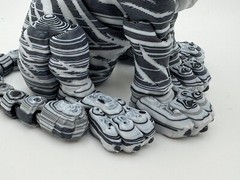 3d printed Tiger Bengal Tiger White Tiger flexible fidget toys WITH BONUS