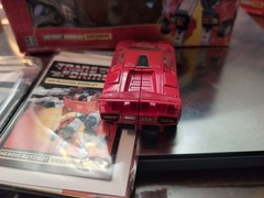 Sideswipe w/BOX 90,% Complete 1984 Vintage Hasbro G1 Transformers Action Figure
