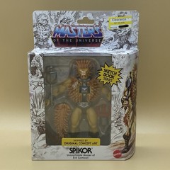Mattel Masters of the Universe Origins Sketch book Series Spikor NIB