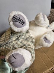 Vintage Wishbone Dog Plush 12″ PBS Jack Russell Terrier w/ Hat Cape Costume 1996