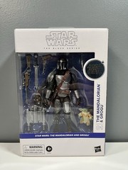 Star Wars Black Series Mandalorian & Grogu Figures #01 First Edition White Box
