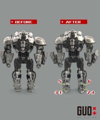 GO BETTER 3D DIY Upgrade Kit For STUDIO SERIES SS118 APELINQ SET