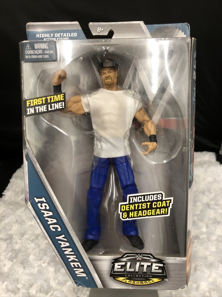 Mattel WWE Elite Flashback Series Isaac Yankem Exclusive Figure W/ Case Kane